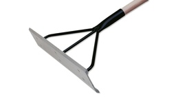 [208.176.60] Teerkrücke kantenverstärkt, 60 cm breit, mit Stiel 170 cm