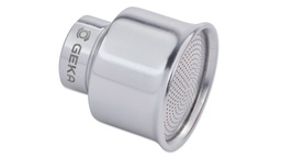 [154.214] Giesskopf aus Leichtmetall ø 50 mm, 0.7 mm Löcher, Bajonett-Verschluss