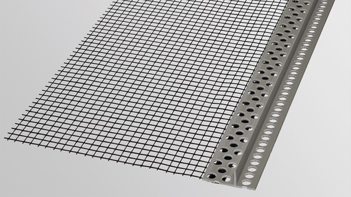 Profil de bordure pour pavés steinfix® filet gris, longueur 200 cm, hauteur du talon 22 mm