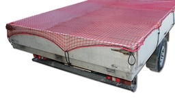 [242.035] Abdecknetz rot knotenlos, 350 x 500 cm