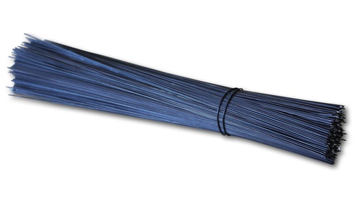 Fil de fer pour fleurs recuit bleu, 1.4 mm x 35 cm, botte de 2.5 kg