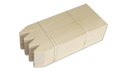 [200.175] Holzetiketten natur, 240 x 24 mm, Bund à 100 Stück