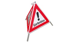 [210.250] Signal pliable TRIOPAN, signal 1.30 «Gartenbau», qualité normale, grandeur 90 cm