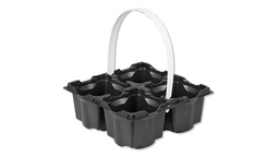 [229.100] Tragepackung 4 Mulden, Topfmass 9 cm, ohne Tragegriff