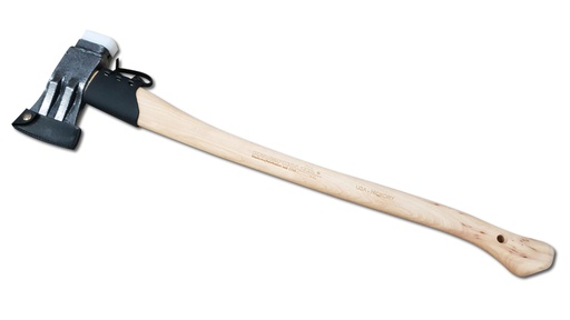 Doppelkeil Spaltaxt mit Schlagkopf, Stiel 80 cm, Kopfgewicht 1.7 kg