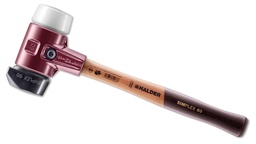 [208.455.560] Maillet SIMPLEX ø 60 mm noir avec pied intégré/blanc
