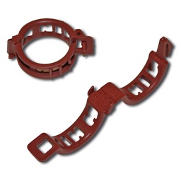 [200.600.500] Clip de fixation pour des plantes 15 mm terracotta, 500 pièces