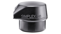 [208.457.480] Schlageinsatz schwarz ø 80 mm mit Standfuss zu Schonhammer SIMPLEX