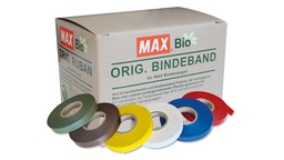 [203.523.09.6] Ruban MAX BIO jaune, épaisseur 0.09 mm, longueur 40 m, 10 rouleaux
