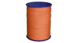 [201.030] Cordeau traçeur polyester, orange fluorescent, ø 2.5 mm, 100 m