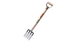 [204.150] Fourche à bêcher GLORIA, 4 dents, longueur des dents 28 cm, manche en D