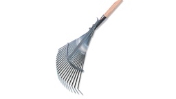 [207.030] Balai à feuilles avec manche, largeur réglable de 31-43 cm
