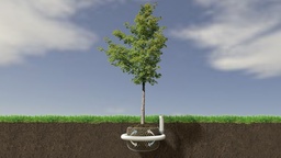 [202.760] Set complet: 10 m tube drain DN 80, 1 pièce en T, 1 bouchon