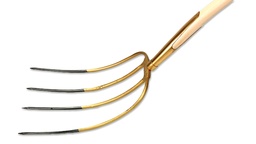 [207.470] Ladegabel 4 Zinken 37 x 32 cm mit Stiel