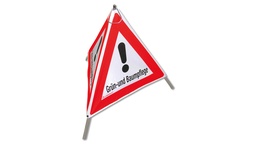[210.260] TRIOPAN-Faltsignal, Signal 1.30 «Grün- und Baumpflege», tagesleuchtend, Grösse 60 cm