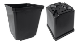 [230.230] Kakteen-Container schwarz 11 x 11 x 12 cm, 495 Stück