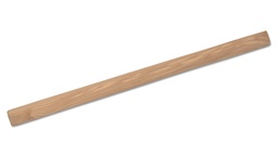 [208.451] Manche de rechange en bois pour marteau en caoutchouc art. 208.445 et art. 208.450, longueur 38 cm