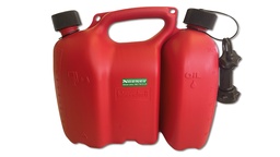 [208.994] Doppelkanister PROFI rot, 3+6 Liter, 36 x 30 x 17 cm