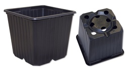[230.605] Pot carré DESCH Range 5° noir 9 x 9 x 8 cm, 1216 pièces