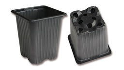 [230.600] Pot carré DESCH Range 5° noir 7 x 7 x 8 cm, 3528 pièces