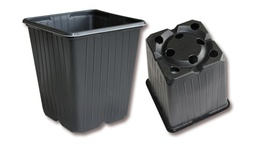 [230.690] Pot carré DESCH 5° noir 11 x 11 x 12 cm, 1240 pièces