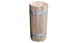 [238.970] Bambou refendu couleur nature, longueur 80 cm, ø 6.5 mm, botte de 1000 pièces