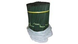 [238.925] Bambou refendu couleur vert, 35 cm, ø 4.5 mm, botte de 5000 pièces