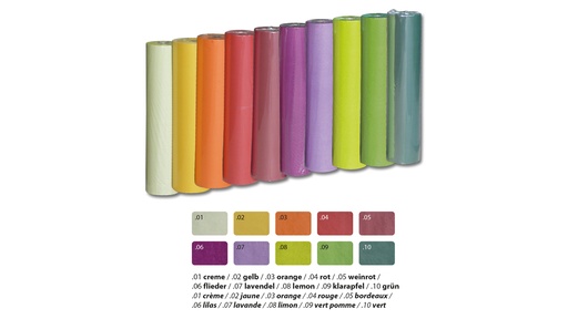 Blumenpapier 30 g/m2, flieder, 50 cm breit