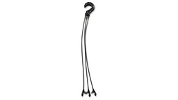 [233.691.5] Attache pour suspensions pour plantes CLASSIC TOP noir
