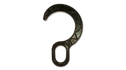[233.770] Haken schwarz für Rohre 7.0 cm ø