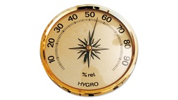 [261.150] Hygromètre, 7 cm ø, monture nickelée