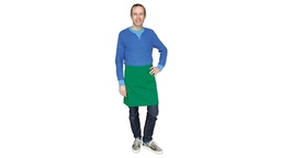 [280.010] Tablier (jusqu'aux hanches), vert, longueur 46 cm