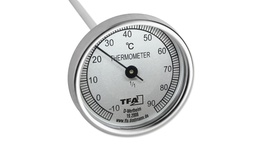 [261.100] Kompost-Thermometer -10°C bis +90°C, Schaftlänge 40 cm