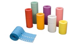 [400.021.1] Étiquettes à boucle 200 my rouge 200 x 13 mm, 1'000 pièces