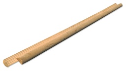 [130.100] Lattes de bordure demi-rondes, non monté, longueur 180 cm, ø 40 mm