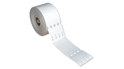 [400.120] Étiquettes à boucle TT Tyvek blanche 6 lignes, 220 x 17 mm