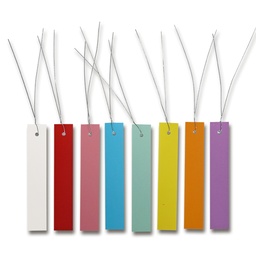 [418.021.9] Étiquettes à suspendre lilas 100 x 18 mm, sachet de 250 pièces