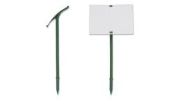 [420.120] Schildstab «Windsafe» grün 30 cm